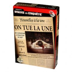 JEU DRAME ET ENQUÊTE - ON TUE LA UNE